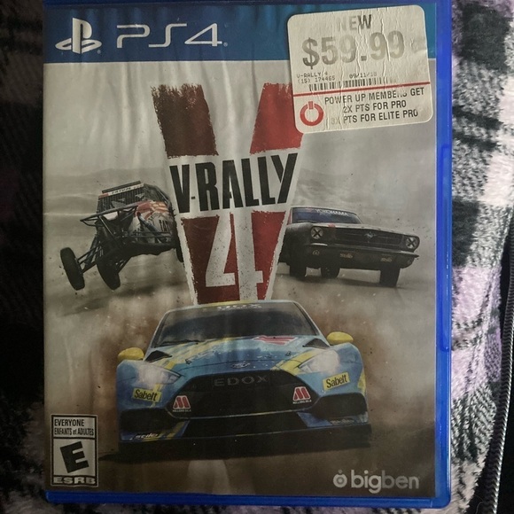V-rally 4 PlayStation game